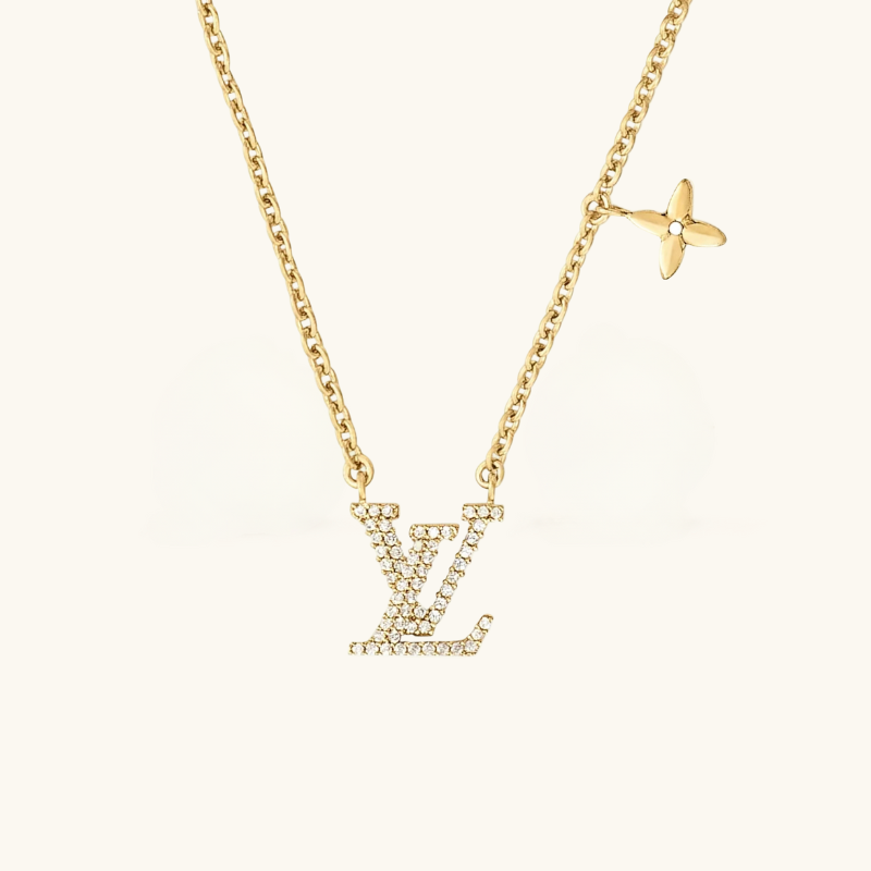 Leya Necklace in Gold