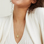Linda Elegant Croissant Necklace
