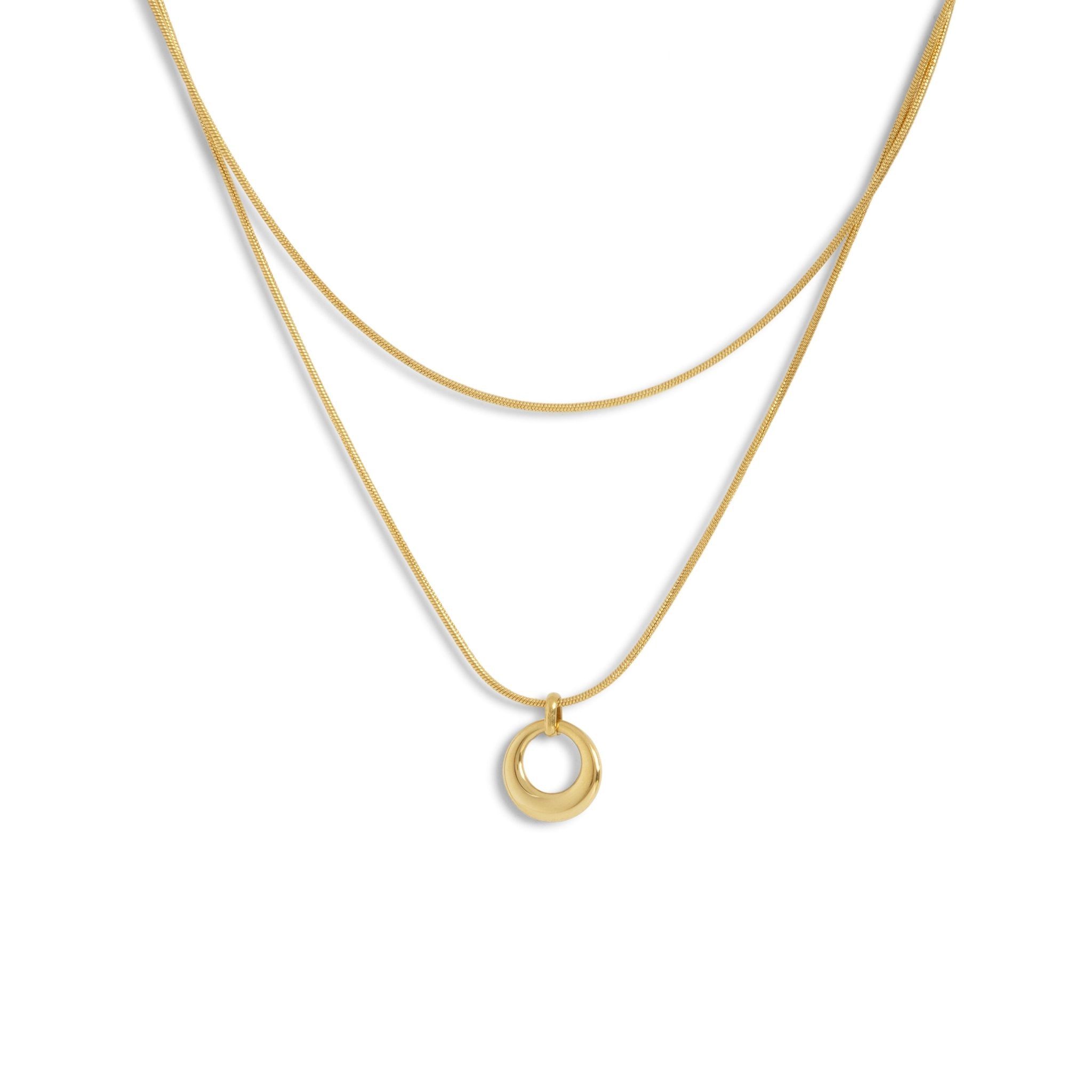 Linn Classic Necklace in Gold