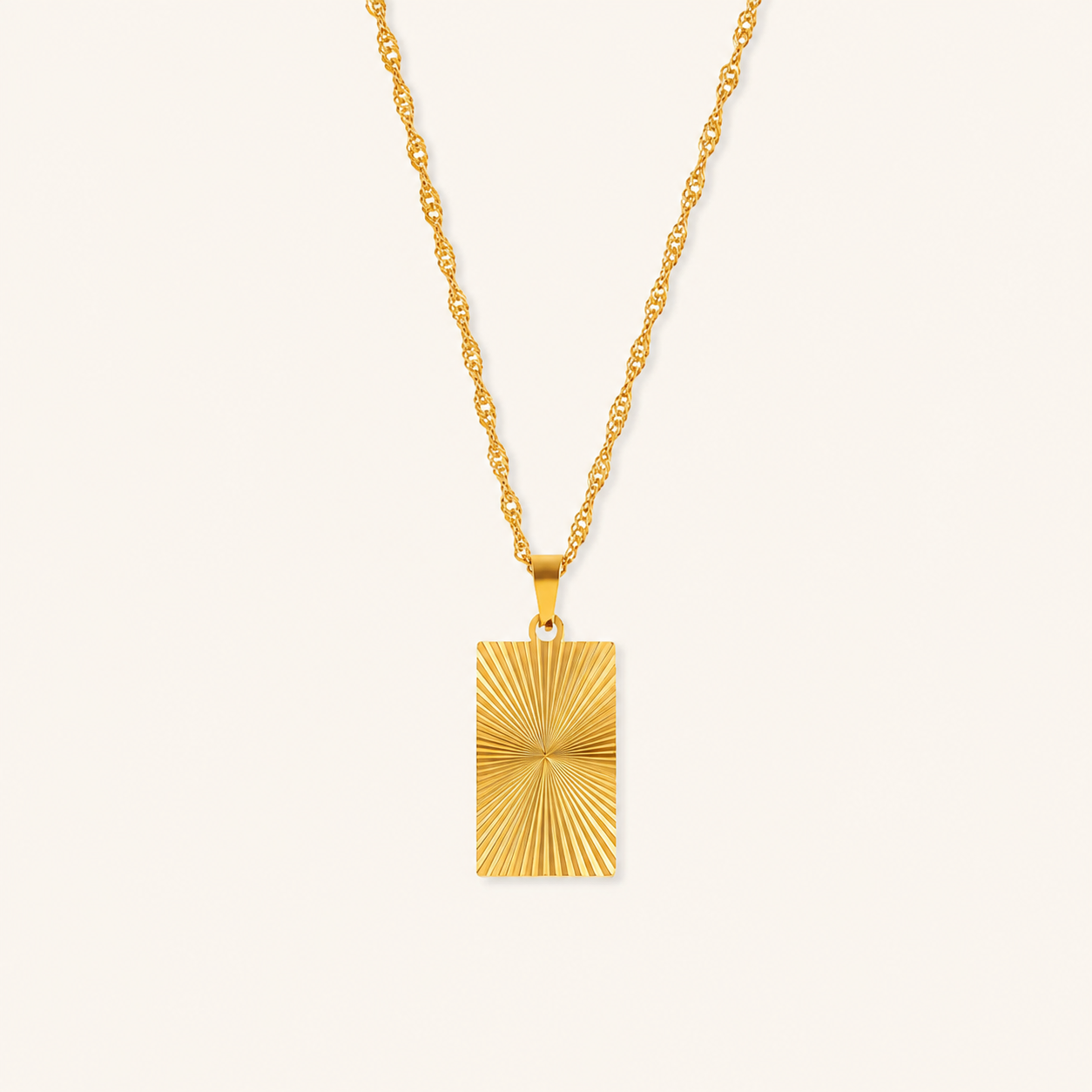 Madison Diamond Necklace in Gold