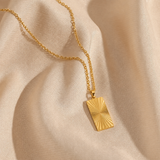 Madison Diamond Necklace in Gold