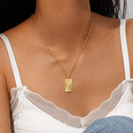Madison Diamond Necklace in Gold