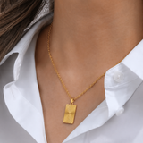 Madison Diamond Necklace in Gold