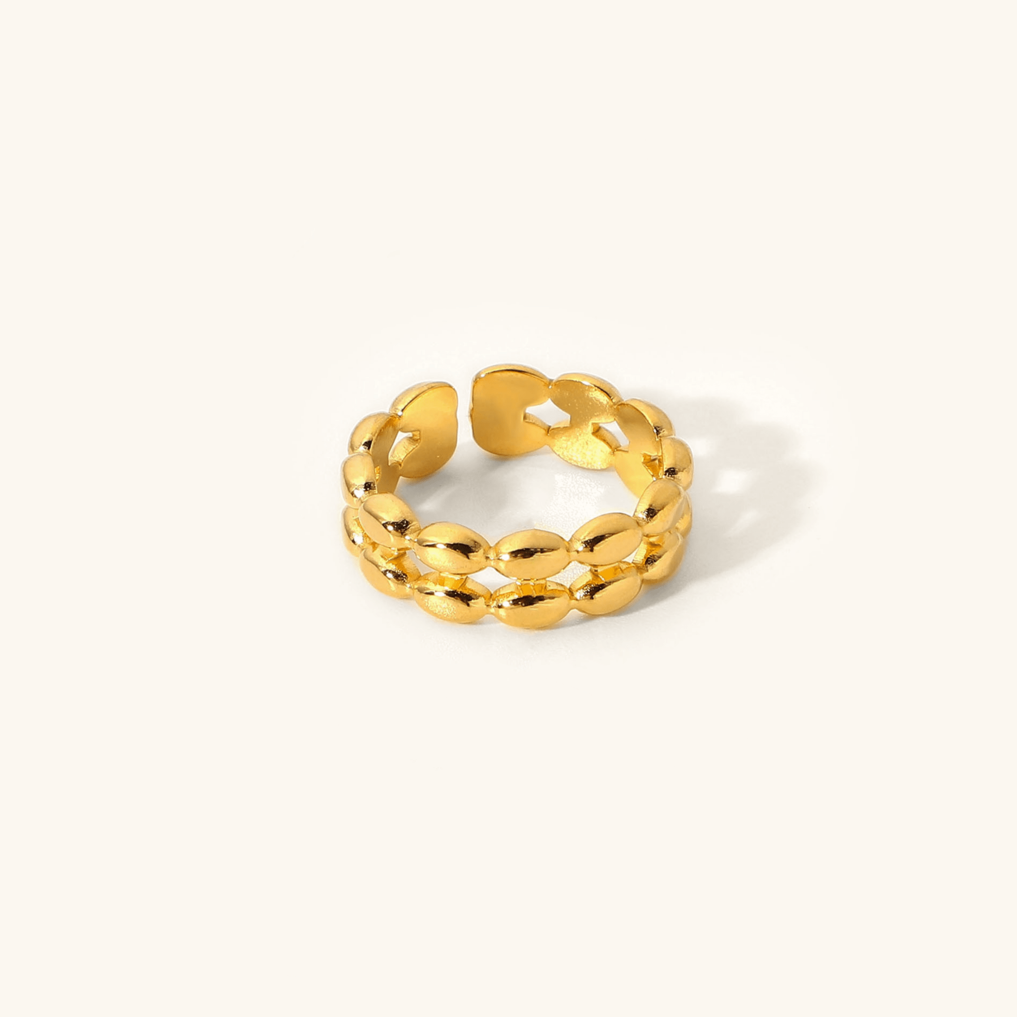 Maggie Ball Ring in Gold