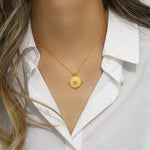 Marie Classic Necklace in Gold