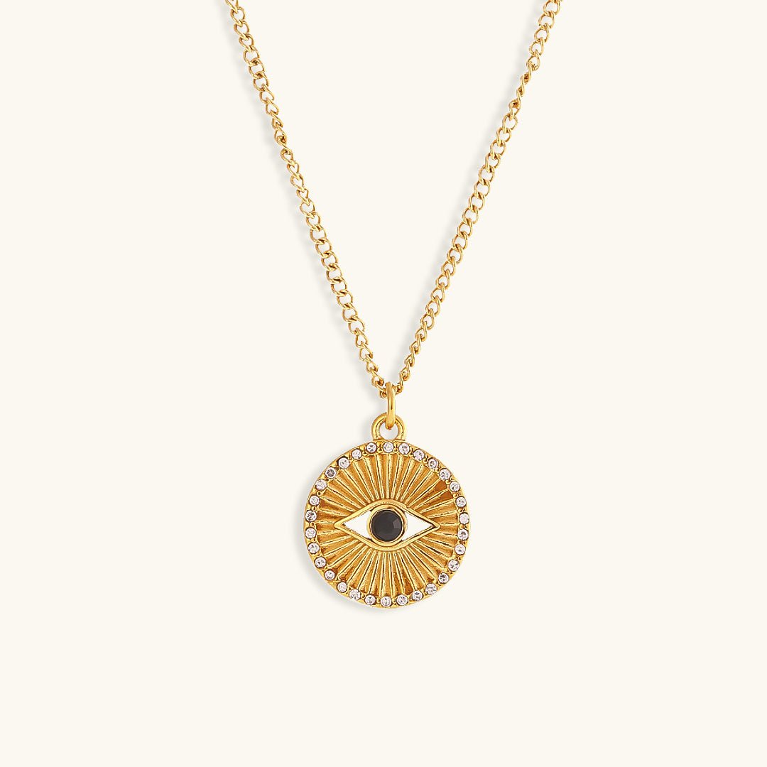 Mathilde Diamond-Set Necklace in Gold