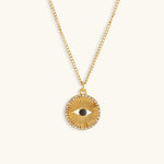 Mathilde Diamond-Set Necklace in Gold