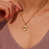 Mathilde Diamond-Set Necklace in Gold