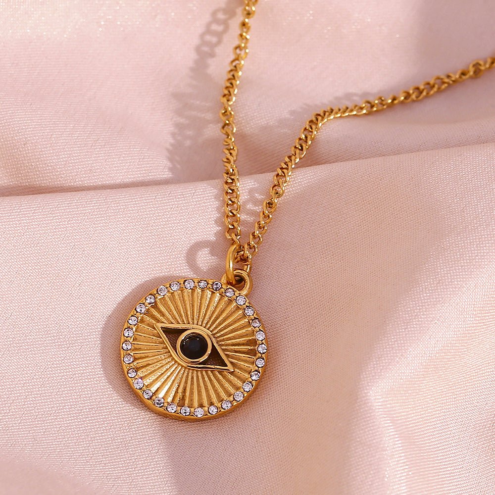 Mathilde Diamond-Set Necklace in Gold