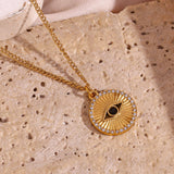 Mathilde Diamond-Set Necklace in Gold