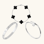 Miami Lumière Bracelet Set Black
