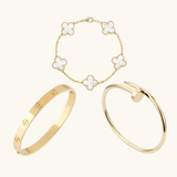 Miami Lumière Bracelet Set White