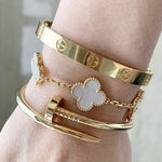 Miami Lumière Bracelet Set White