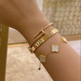 Miami Lumière Bracelet Set White
