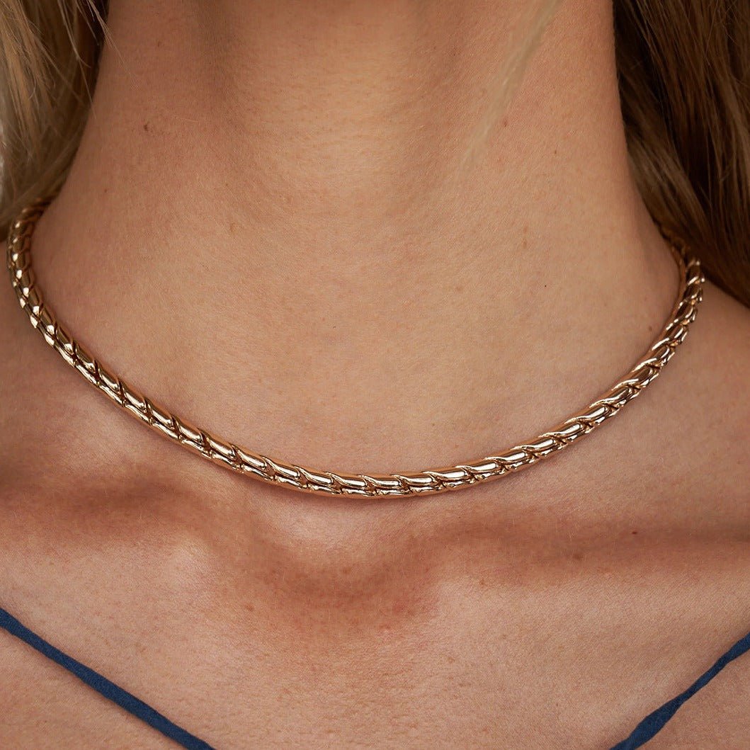 Mirabella Round Link Necklace