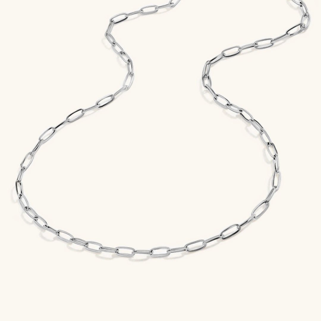 Nadia Paperclip Necklace