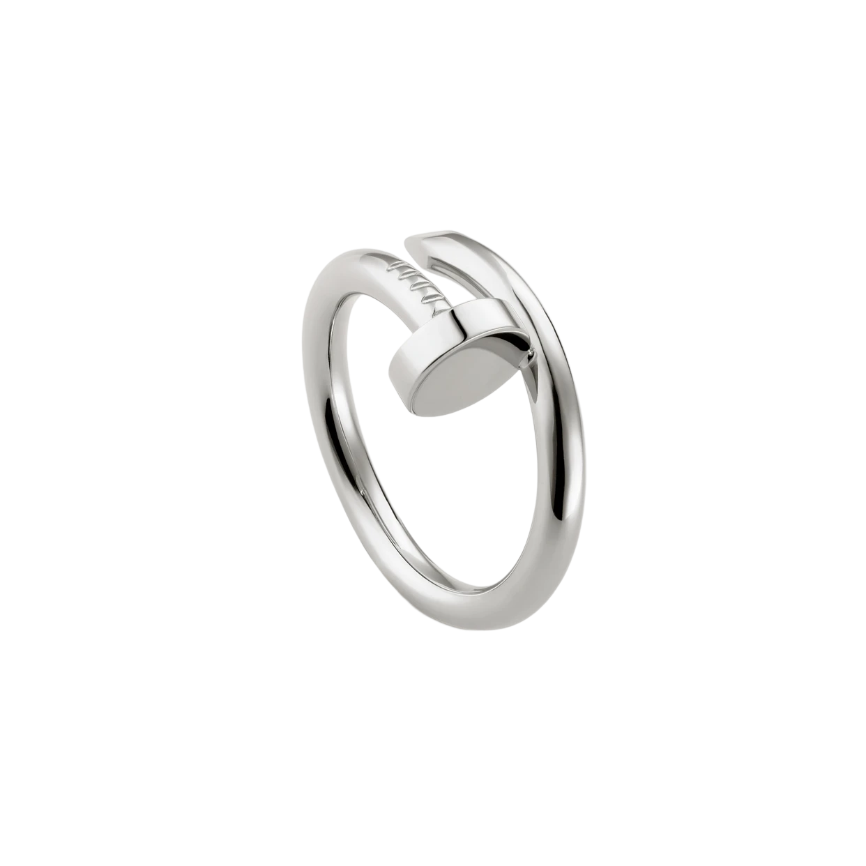Nail Ring in Silver
