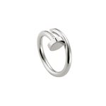 Nail Ring in Silver