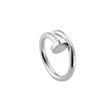 Nail Ring in Silver