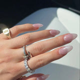 Nail Ring in Silver
