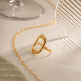 Noelle Irregular Ring in Gold
