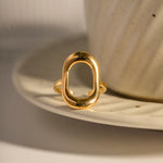 Noelle Irregular Ring in Gold
