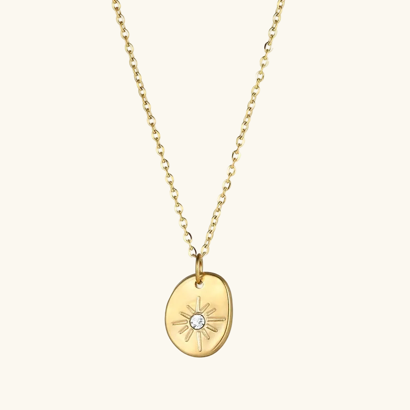 Pamela Star Necklace in Gold