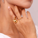 Rosie Knot Ring in Gold