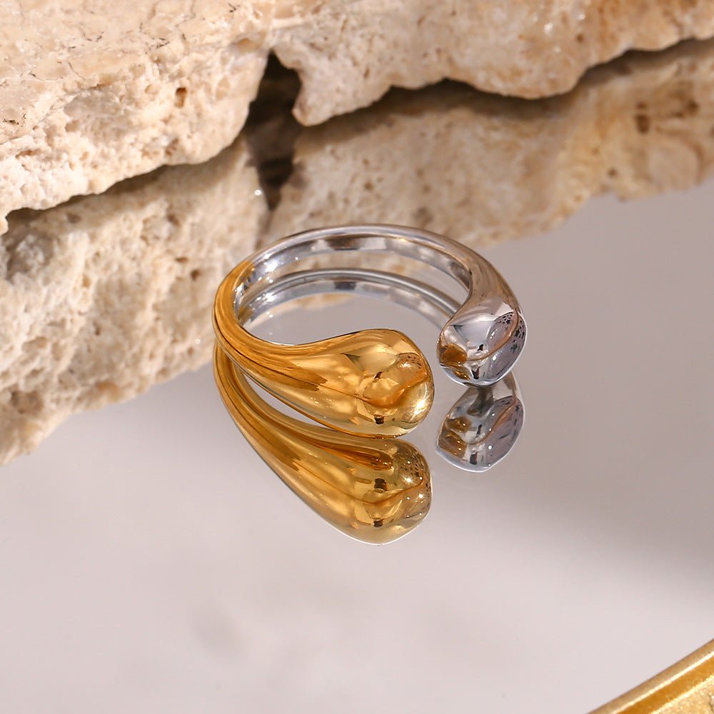Seren Two-Tone Ring