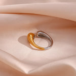 Seren Two-Tone Ring