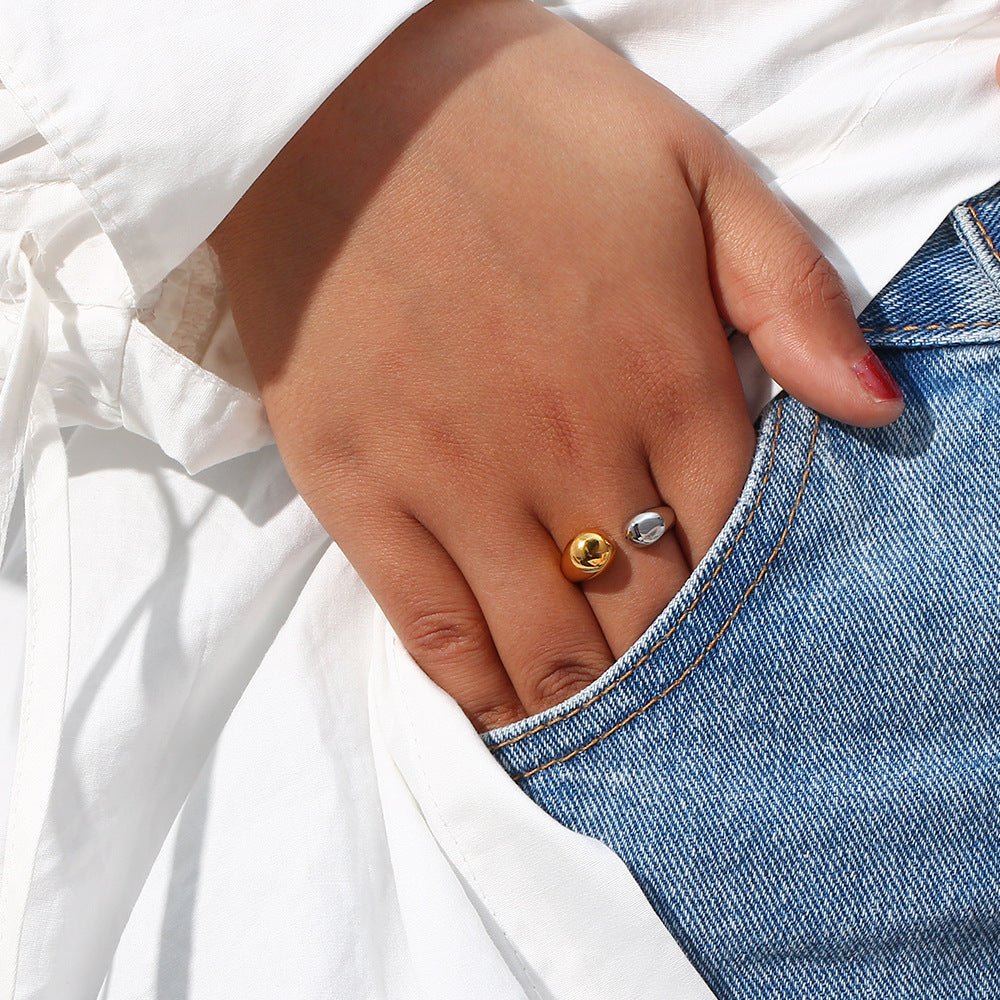 Seren Two-Tone Ring