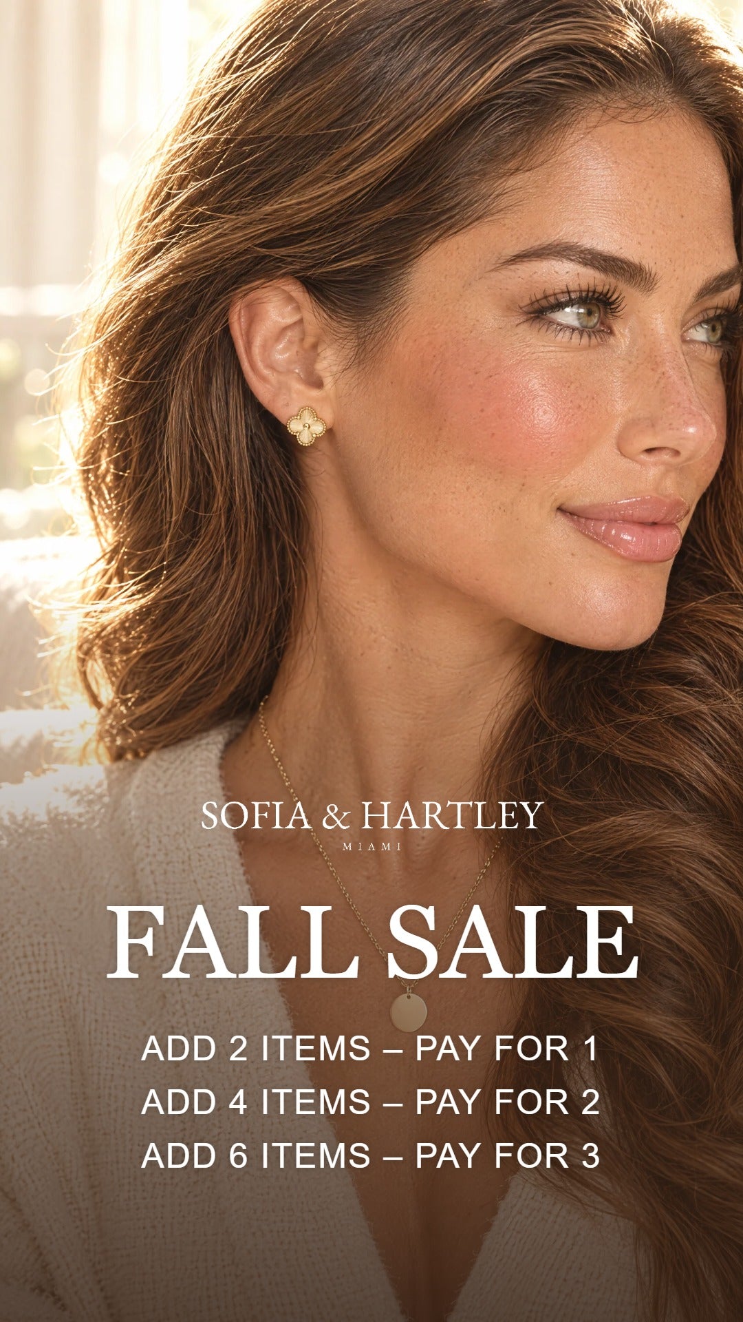 Sofia & Hartley Fall Sale: add 2 items, pay for 1