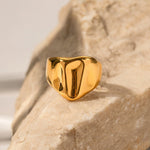 Sophie Irregular Ring in Gold