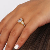 Syllia Diamond Ring in Gold