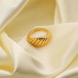 Ylenna Statement Croissant Ring